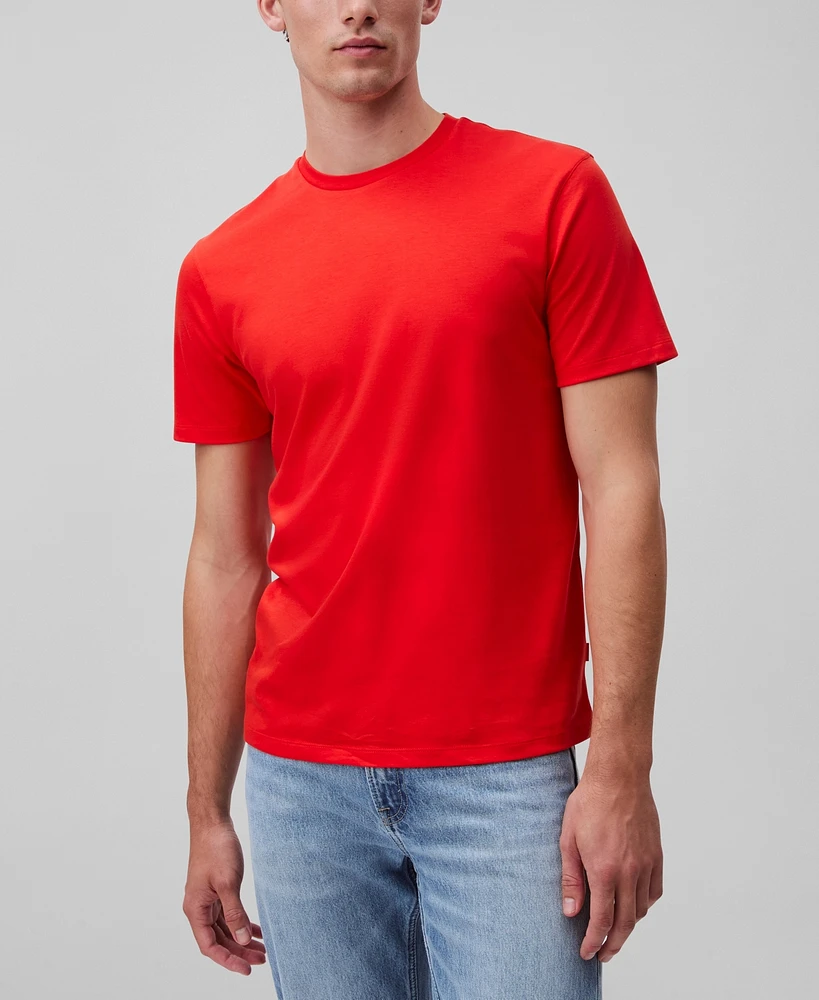 Calvin Klein Men's Short Sleeve Supima Cotton Interlock T-Shirt
