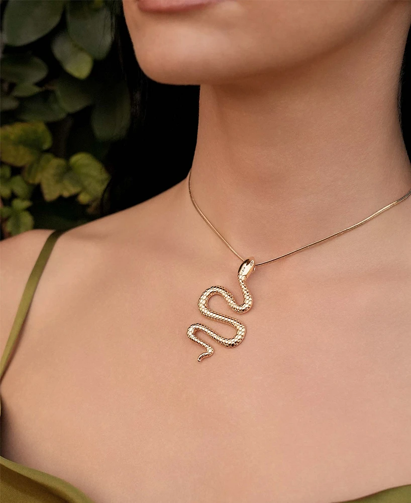 Ettika Serpentina Pendant Choker Necklace