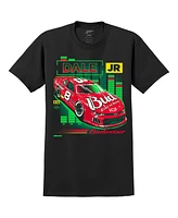 Jr Motorsports Official Team Apparel Men's Dale Earnhardt Jr. Budweiser Car T-Shirt