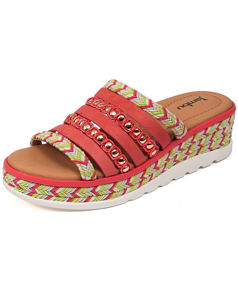 Jambu Women's Dahlia Casual Slip-On Sandals