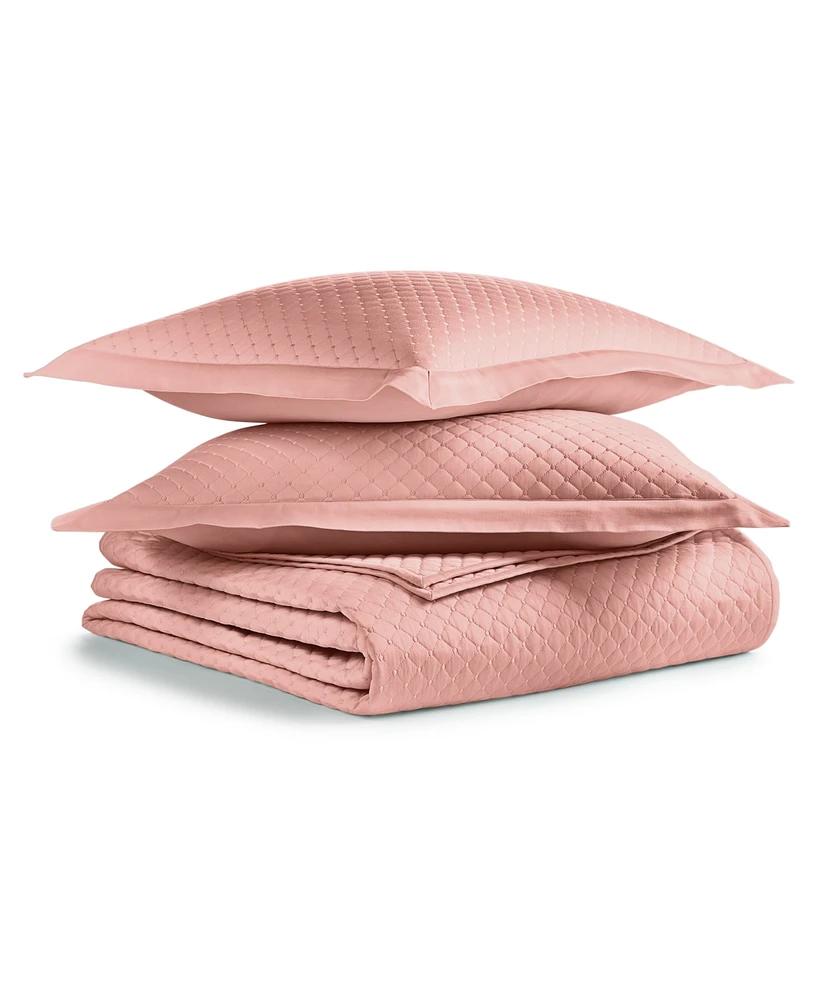 Charter Club Quilted Cotton 3-Pc. Coverlet Set, Full/Queen