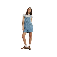 Cotton On Women's Short Denim Overall