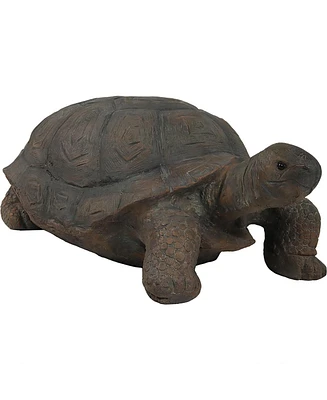 Indoor/Outdoor Lifelike Large Todd the Tortoise Patio Garden Yard Entryway Decorative Statue - 30"