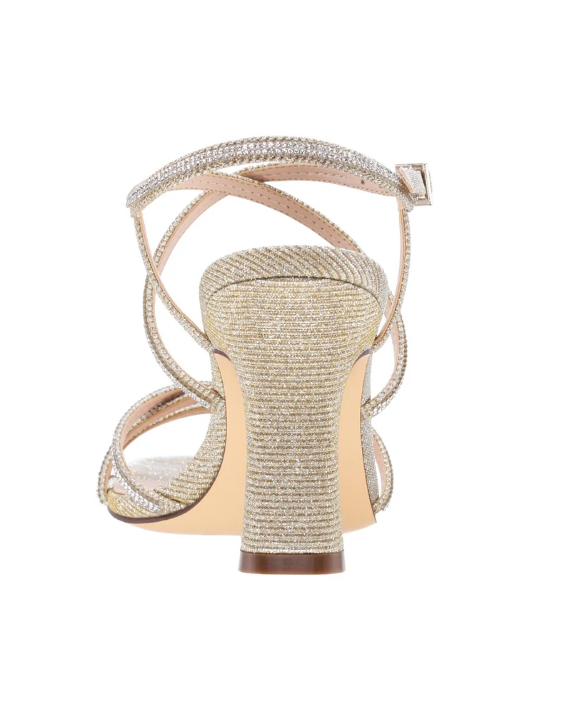 Nina Women's Anna Embellished Evening Sandals