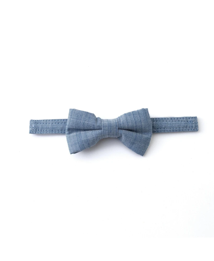 Andy & Evan Baby Boys Easter Plaid Shirtall w/Bowtie