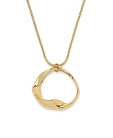 Robert Lee Morris Soho Sculpted Link Pendant Necklace