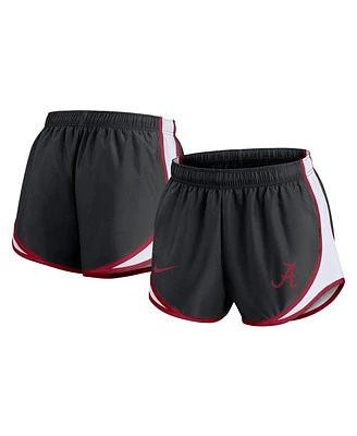 Nike Women's Black Alabama Crimson Tide Spring Break Tempo Performance Shorts
