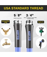 Kotto 50' Expandable Water Garden Hose Leak-Proof, All-Weather Heavy Duty