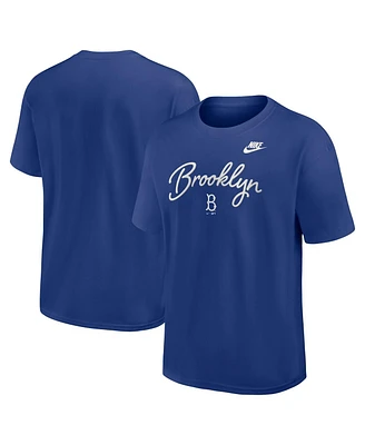 Nike Men's Royal Brooklyn Dodgers Cooperstown Max90 T-Shirt