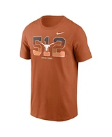 Nike Men's Texas Orange Longhorns Campus Local T-Shirt