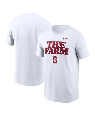 Nike Men's White Stanford Cardinal Campus Local T-Shirt
