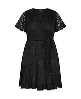 City Chic Women's Sweet Lace Dress
