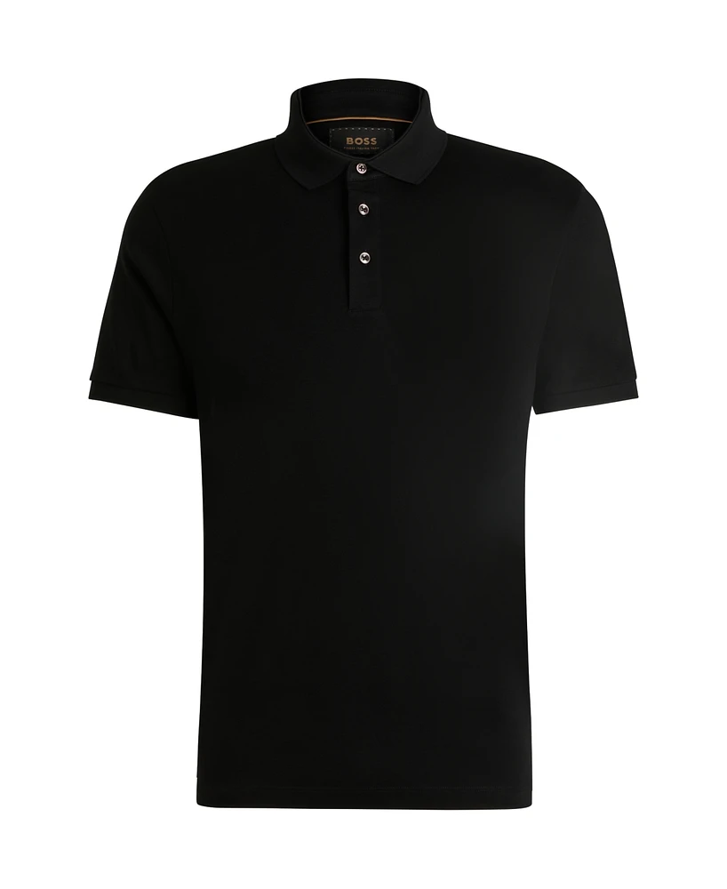 Boss by Hugo Men's Mercerized Cotton Regular-Fit Polo Shirt