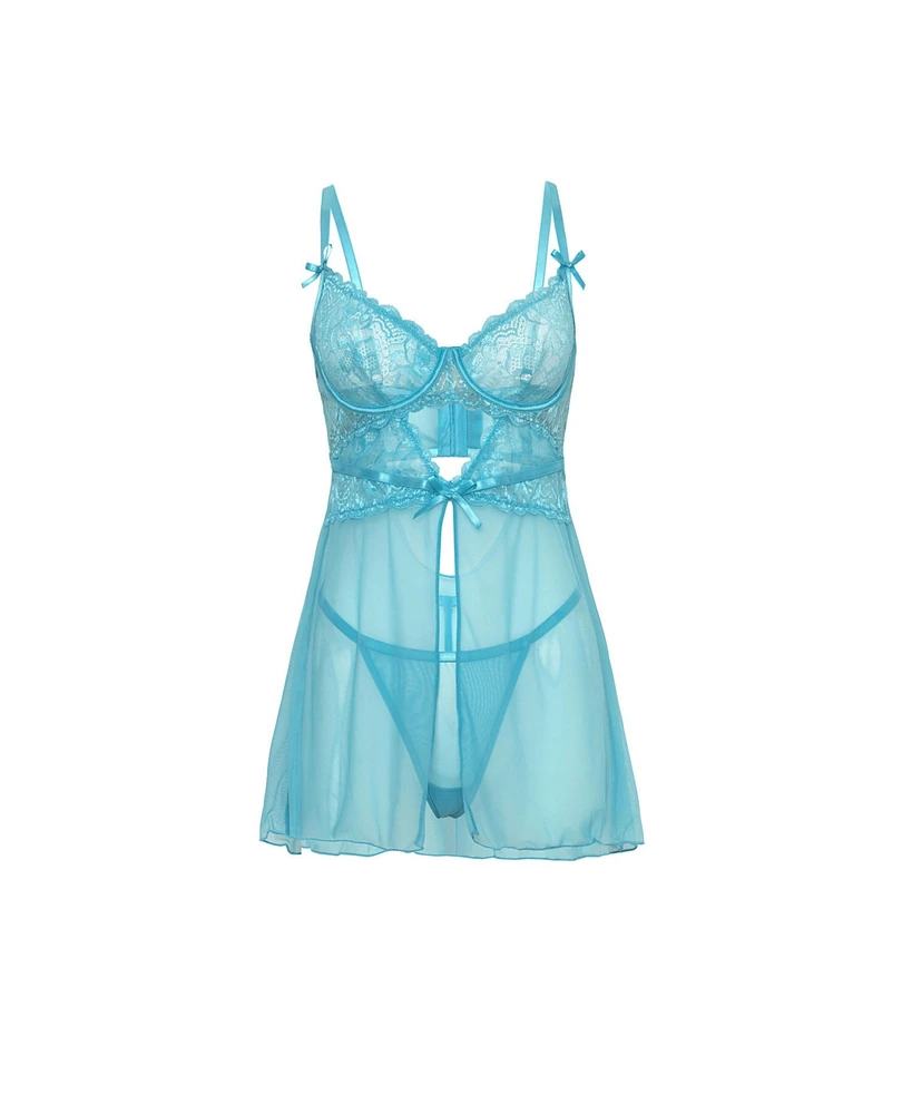 Oh La Cheri Women's Emma Flyaway Babydoll