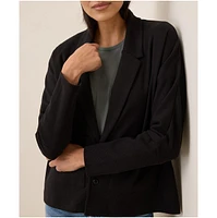 Pact Women's Organic Cotton Airplane Relaxed Blazer