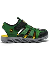 Skechers Little Boys John Deere: Hypno-Splash Light-Up Sandals from Finish Line