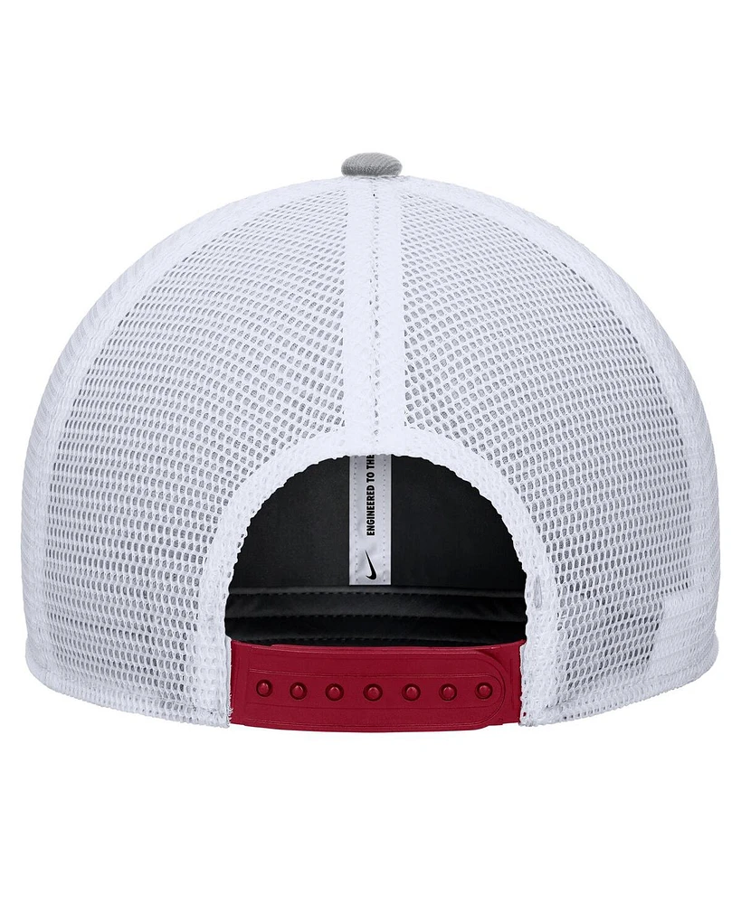 Nike Men's Crimson Washington State Cougars Rise Adjustable Trucker Hat