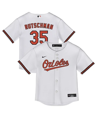 Nike Toddler White Adley Rutschman Baltimore Orioles Replica 2.0 Player Jersey