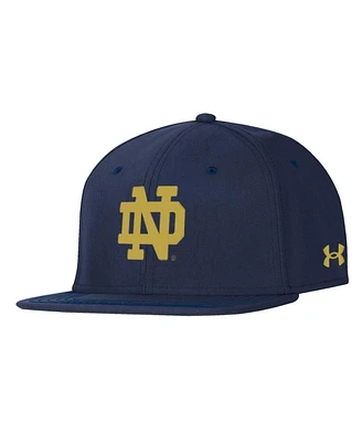 Under Armour Men's Navy Notre Dame Fighting Irish Baseball Fitted Hat