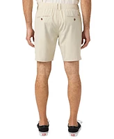 O'Neill Men's Reserve Light Check Scallop Elastic Waist Shorts