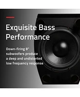 Fluance Reference Surround Sound Home Theater 5.0 Channel Speaker System including 3-Way Floorstanding Towers, Center Channel, and Rear