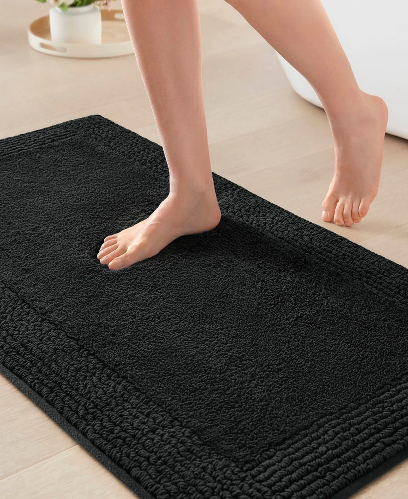 Madison Park Signature Splendor Reversible Tufted Cotton Bath Rug