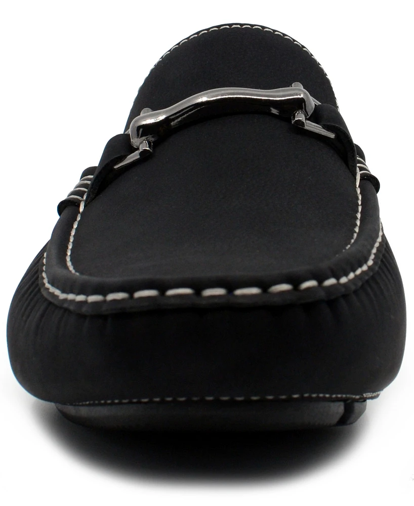 Akademiks Men's Weston Slip On Buckle Loafers