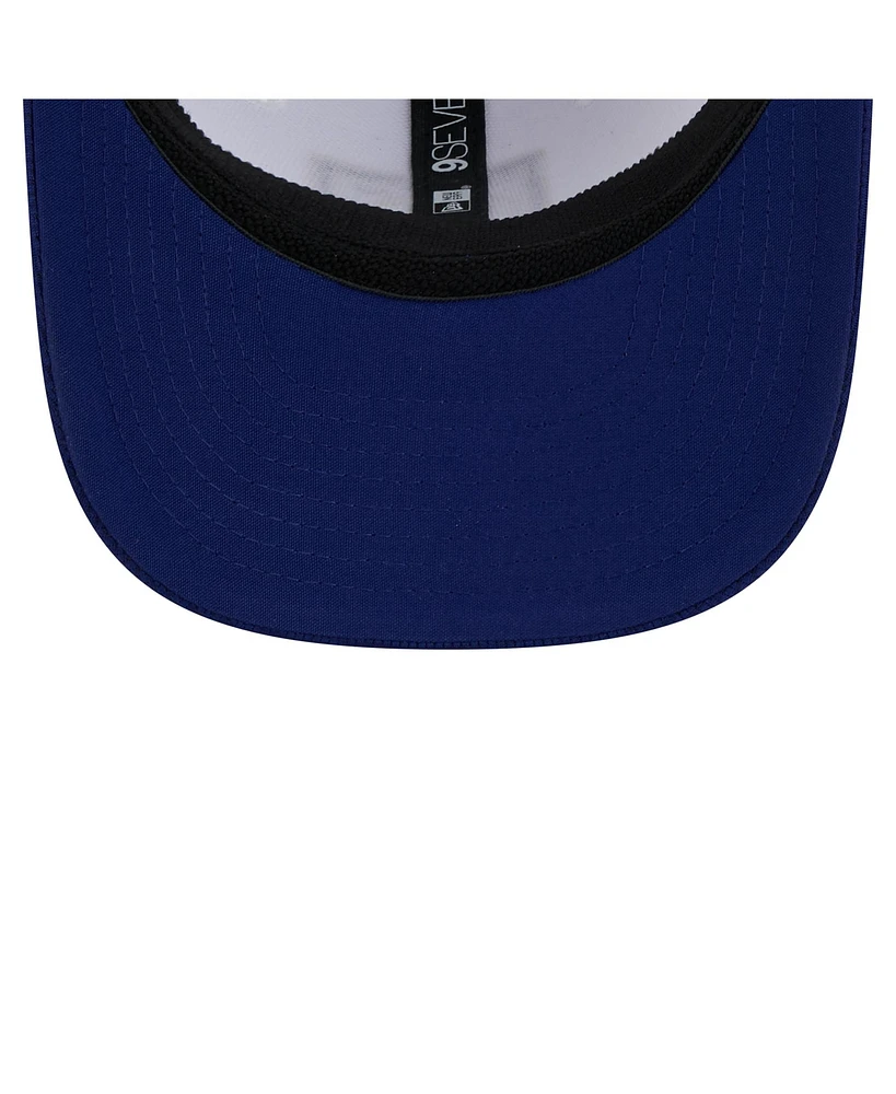 New Era Men's White/Blue Real Salt Lake 2025 Jersey Hook 9SEVENTY Stretch-Snap Hat