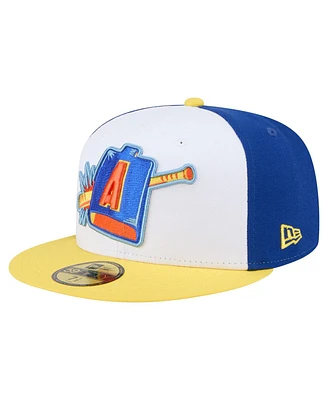 New Era Men's Blue Aberdeen IronBirds Copa de la Diversion 59FIFTY Fitted Hat