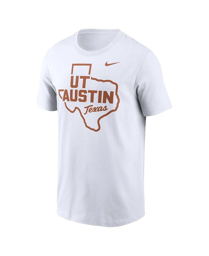 Nike Men's White Texas Longhorns Campus Local T-Shirt