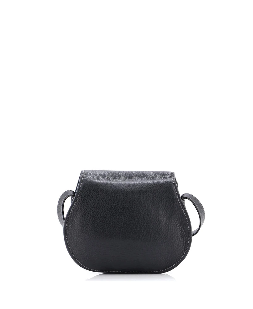 Pre-Owned Chloe Mini Marcie Crossbody Bag Leather