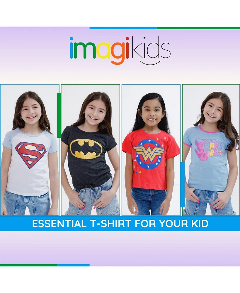 Justice League Girls Dc Comics Supergirl T-Shirt