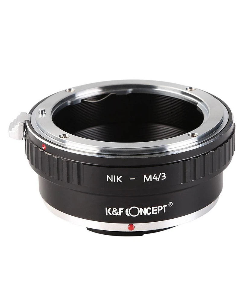 K&F Concept K&F Concept High Precision Lens Adapter Mount,Nik-M4/3