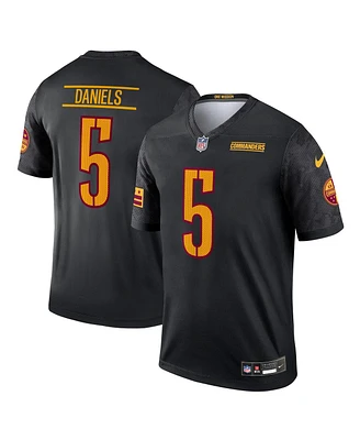 Nike Men's Jayden Daniels Black Washington Commanders Alternate Legend Player Performance Top