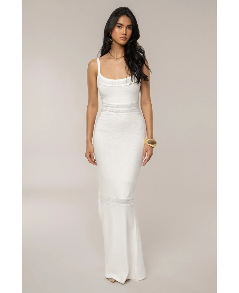 Jluxlabel Women's Lumen Knit Maxi Dress