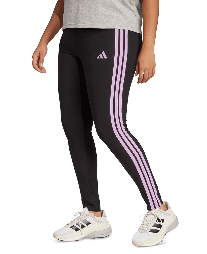 adidas Plus Essentials 3-Stripes Cotton Leggings