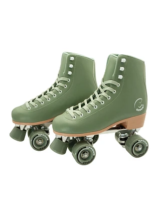 C7skates Forget Me Not Quad Roller Skates (Okumidori, Women's 6 / Youth 5 / Men's 5)