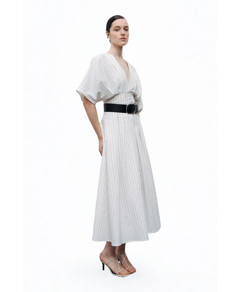 Nocturne Women's Belted Midi Dress