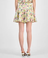 En Saison Women's Cairo Floral-Print Shorts