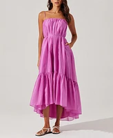 Astr the Label Women's Elisha High-Low Midi Dress