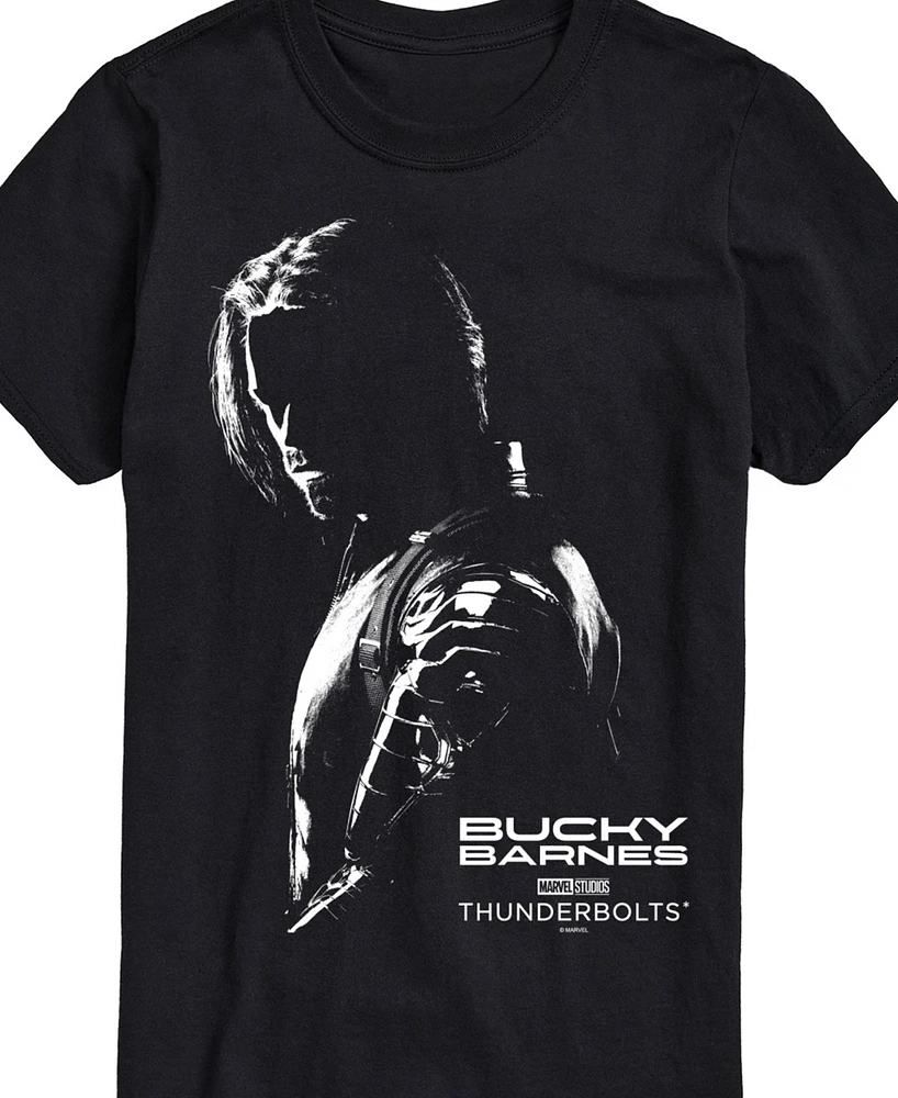 Airwaves Men's Marvel Thunderbolts Bucky Barnes Short Sleeve T-Shirt