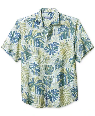 Tommy Bahama Men's Classic-Fit Linen Blend Tropical-Print Shirt