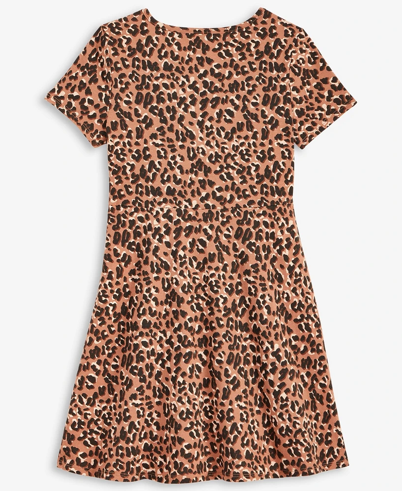 Epic Threads Little & Big Girls Animal-Print Skater Dress, Exclusively at Macy's