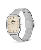 Daniel Wellington Men's Analog Silver-Tone Stainless Steel Watch