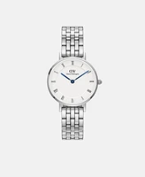 Daniel Wellington Unisex Analog Silver-Tone Stainless Steel Watch