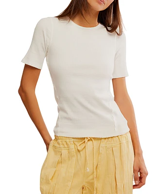 Free People Women's Picture You Crewneck T-Shirt