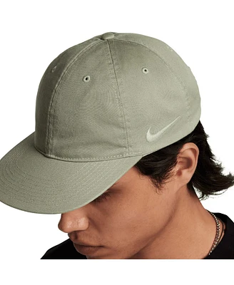 Nike Men's and Women's Green Washed Swoosh Club Adjustable Hat