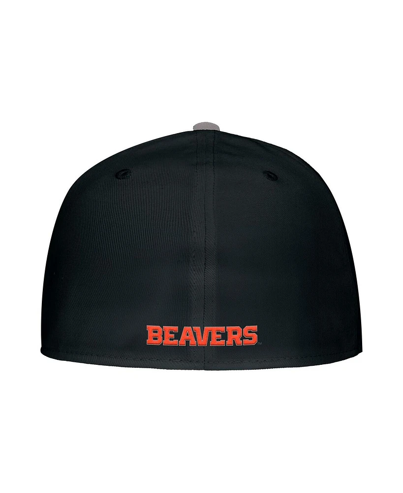 Nike Men's Black Oregon State Beavers On-Field Baseball Performance Fitted Hat