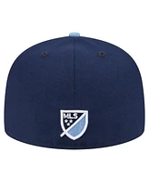 New Era Men's Navy Sporting Kansas City 2025 Kickoff 59FIFTY Fitted Hat