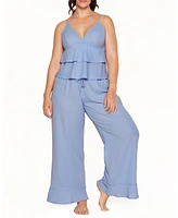 Adore Me Plus Brigita Pajama Cami & Pants Set